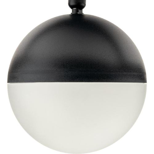 Светильник трековый ARTLINE поворотный шар 100х100х75мм GX53 230В пластик 4кв.м черн. Ritter 59926 9