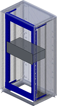 Рама 19дюймов 24U для шкафов Conchiglia напол. В=1340мм DKC 095777686