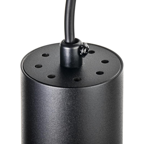 Светильник трековый подвес ARTLINE 55х55х100мм GU10 230В алюм./пластик. 2.6кв.м черн.н. Ritter 59930 6