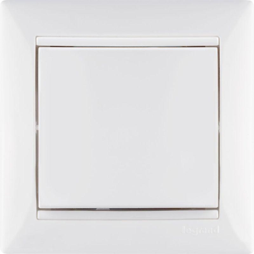 Переключатель проходной 1-кл. СП Valena 10А IP31 250В механизм бел. IEK 774406