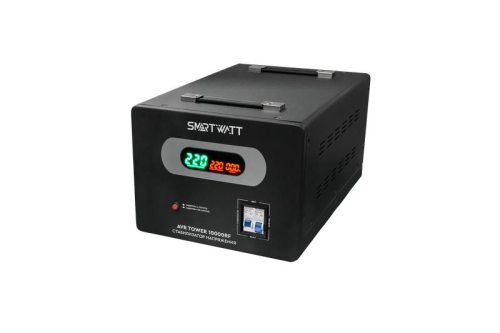 Стабилизатор напряжения напольный SMARTWATT AVR TOWER 10000RF 4512020370003