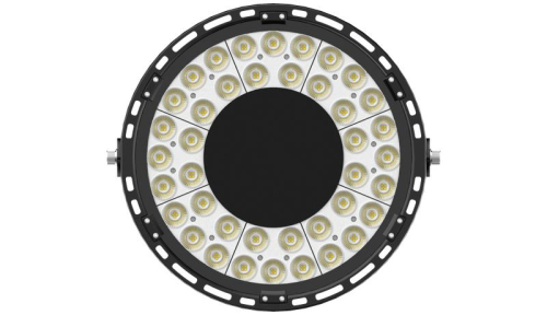 Светильник светодиодный ДСП IB 27 S 150W W 840 CL RD 440х69мм 150Вт 4000К IP66 22000лм High Bay подвесной с закален. стекл. черн. Русский Свет 34092725743