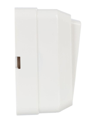 Выключатель 2-кл. ОП Октава 10А IP20 ВС20-2-1-ОБ с индикацией бел. GENERICA EVO21-K01-10-DC