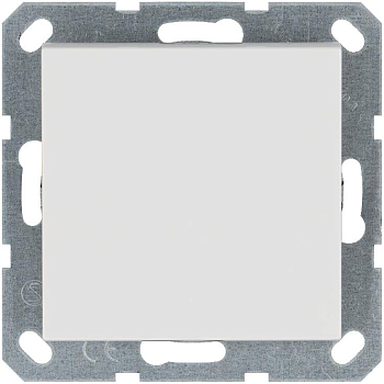 Переключатель проходной 1-кл. 10А IP20 механизм бел. глянцевый Jasmart G3012W