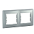 Рамка 2-м Sedna IP44 алюм. SchE SDN5810360