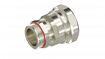 Ввод кабельный взрывозащ. ANP под небронир. кабель в металлорукаве M20х1.5 d5.5-13мм Dn15мм IP66/68 никелир. латунь DKC 6018ANP16BKM2SB
