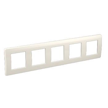 Рамка 5-м 5х2мод. Brava бел. RAL9010 DKC 75015W