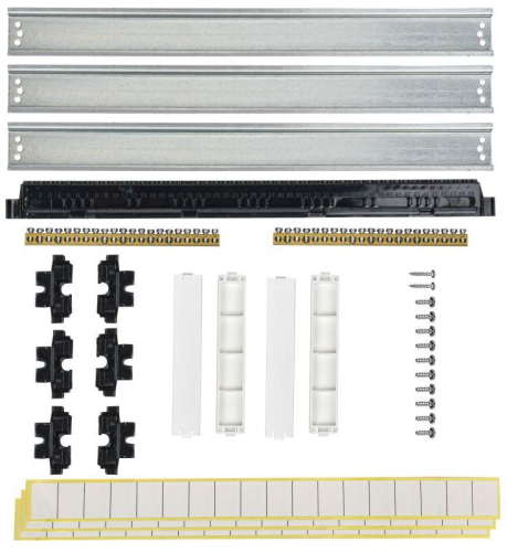 Корпус ЩРН-П-36 TEKFOR IP41 черн. прозр. дверь пластик. IEK TF5-KP12-N-36-41-K01-K03