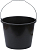 Ведро строительное 12л для перемешивания раствора пластик. КУРС 04085