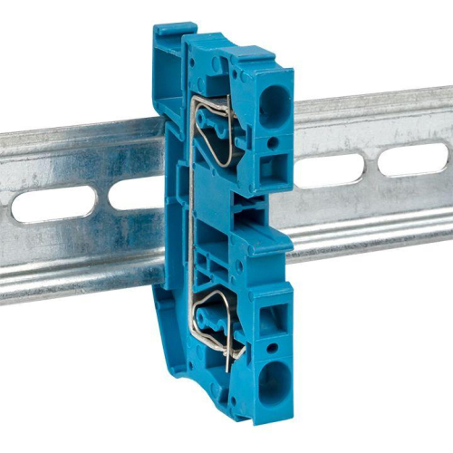 Колодка клеммная ST-4 41А пружинная син. EKF plc-jxb-st-4-blue