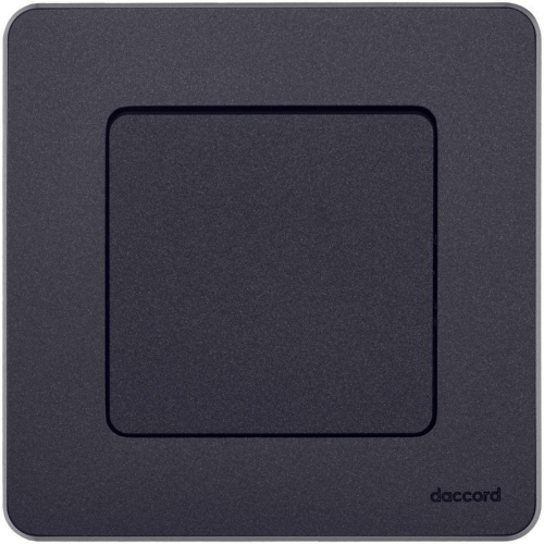 Переключатель 1-кл. Inspiria 10А IP20 250В 10AX механизм антрацит IEK 673653