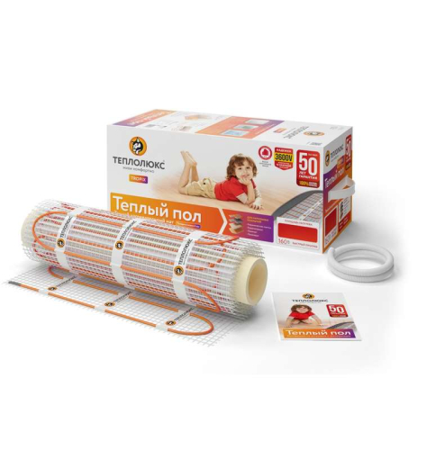 Комплект "Теплый пол" (мат) Tropix МНН 480Вт/3.0кв.м Теплолюкс 100035719300