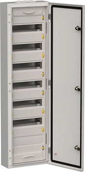 Корпус ЩРн-84 (1х84) TITAN 5 1085х310х140 IP54 метал. сер. IEK TI5-50-N-084-54-7035