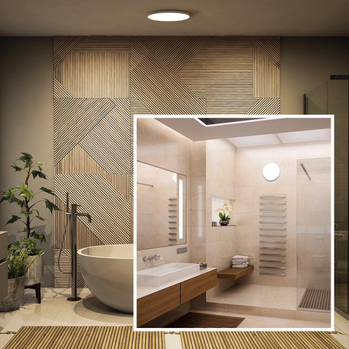 Светильник светодиодный SPA 20Вт 4000К IP54 1600лм 230В 50Гц d250х30мм накладной бел. Apeyron 18-142