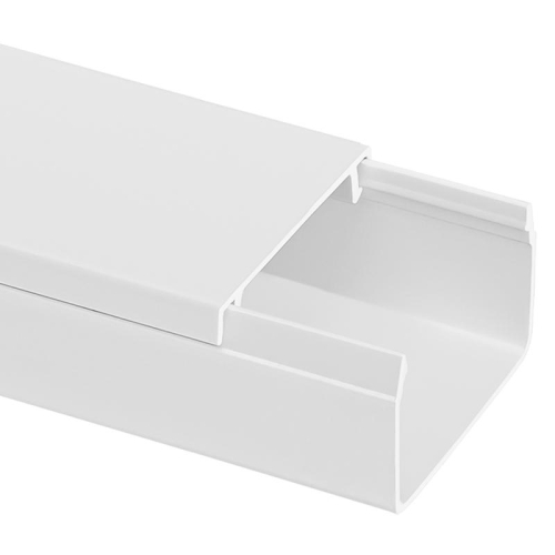 Кабель-канал 25х16 L2000 пластик бел. TOKOV ELECTRIC TKE-KK-25-16-2000-WH
