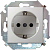 Розетка 1-м СП Simon 15 16А IP20 250В с заземл. винтов. клеммы механизм бел. Simon 1591432-030
