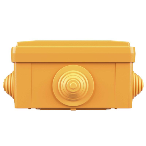 Коробка ответвительная FS 100х100х50мм IP56 6п 450В 6А 4кв.мм с кабельными вводами и клеммниками пластик. DKC FSB11604