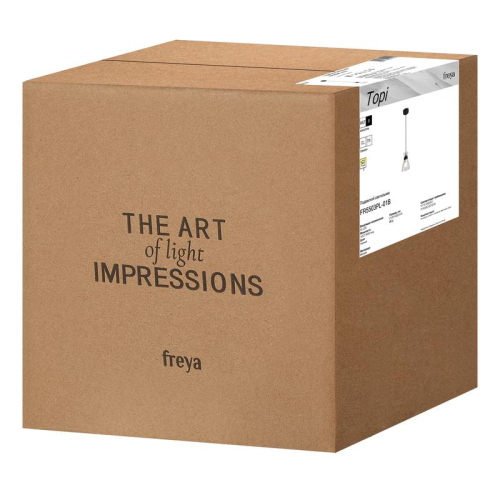 Светильник Topi 40Вт E27х1 IP20 подвесной Freya FR5503PL-01B