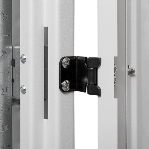 Шкаф напольный 19дюйм TERACOM PRO 33U 600х800мм двери стеклян. с замком-ручкой и метал. сер. EKF TRP-NTC-3368-41G