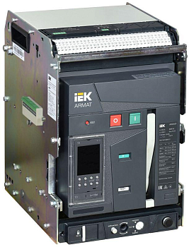 Выключатель автоматический воздушный 3п B 1250А 85кА TD выдвижн. с комплектом аксессуаров ARMAT IEK AR-ACB-3VB-085-1250A-TDCF