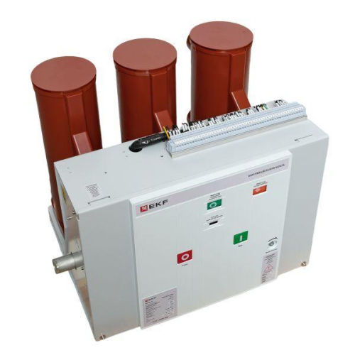 Выключатель вакумный BB/EKF-10-630-20-210-3 стац. исполн. магн. блок. вкл. с правой и левой блок. с 2 токовыми катушками отключения 220В AC/DC EKF ppt22t2plbbv21s0620