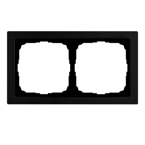 Рамка 2-м ArtGallery Pure метал. оникс SE GAL312302