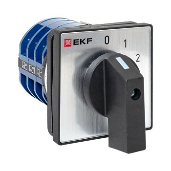 Переключатель кулачковый ПК-1-102 2п 32А "0-1-2-3" IP65 EKF pk-1-102-32-65