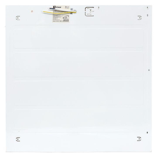 Светильник светодиодный ДУО-4109-L 40Вт 4000К 4000лм 595х595 25мм ДВО опал с равномерной засветкой панель Basic EKF LPL-4109-L-40-4000