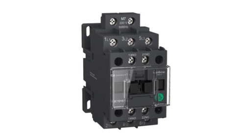 Контактор MC1D 3п 18А кат. 380В AC 1НО+1НЗ SE MC1D18Q7