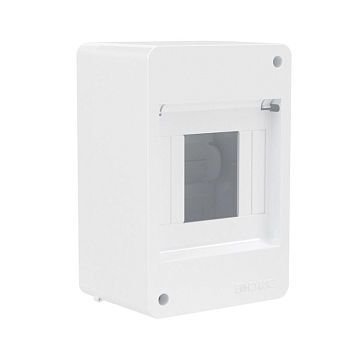 Щиток настенный Фрейм (FRAME) ЩРн-п-4 4мод. без дверцы бел. DKC F04W0W0