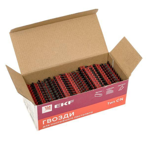 Гвоздь для монтажного пистолета по бетону металлу кирпичу 2.7х25 (уп.1000шт) Expert EKF cpn-2725bg