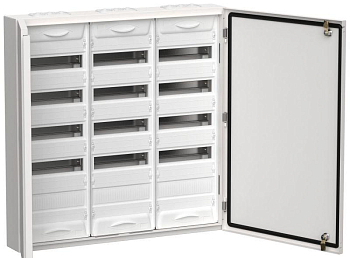 Корпус ЩРн-180 (3х60) TITAN 5 835х830х140 IP54 метал. бел. IEK TI5-50-N-3X060-54