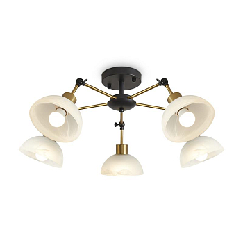 Светильник Bessie 5х60Вт E27 IP20 подвесной Freya FR5526PL-05BBZ
