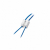 Клемма монтажная СМК PTC-2P 823-1.5 450В 5А 0.2-1.5кв.мм JazzWay 5074101