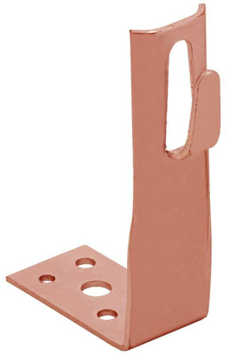 Держатель проводника круглого 6-8мм угловой H=80мм оцинк. сталь TD IEK ZDP87-13-1-68-80