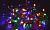 Гирлянда "Нить" 10м 100LED RGB IP20 провод зел. 230В с контроллером 8 режимов IEK LGDB110-3-100-10-G-S-20