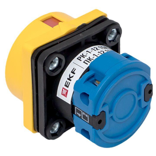 Переключатель кулачковый ПК-1-12 10А 2п "0-1" с блокировкой IP65 PROxima EKF pk-1-12-10-a65