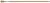 Кисть художественная для масляной краски плоская 10дюйм (11мм) FIT 01253