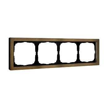 Рамка 4-м ArtGallery Pure метал. латунь SE GAL312204