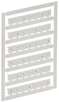 Маркер для CTS 10кв.мм "+; -; зазем." ARMAFIX IEK AF-CT10D-M-010-23