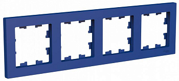 Рамка 4-м AtlasDesign универс. аквамарин SE ATN001104