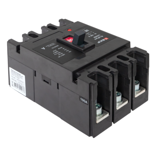 Выключатель автоматический 3п 100А 25кА LS250 ProPact EKF mccb-250-25-3-100-ls