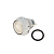 Кнопка антивандальная d12 Б/Фикс (2с винт) OFF-(ON) сфера (A12-A3) Rexant 36-3150