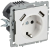 Розетка BRITE РЮш10-1-БрАБ 16А с USB A+A 2.1А с заземл. защ. шторки механизм арктич. бел. IEK BR-R14-16-U21-D21-K91 Розетка BRITE РЮш10-1-БрАБ 16А с USB A+A 2.1А с заземл. защ. шторки механизм арктич. бел. IEK BR-R14-16-U21-D21-K91