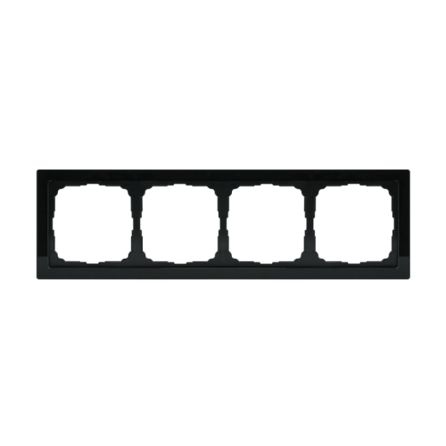 Рамка 4-м ArtGallery Pure органич. стекло черн. SE GAL321004