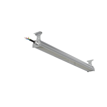 Светильник светодиодный ДСП WP 24 C 90W N 840 L900 SI CL 980х100х85мм 90Вт 4000К IP66 пылевлагозащ. Русский Свет 27072423912