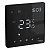 Термостат программируемый ArtGallery 16А с Wi-Fi для электрич. теплого пола моноблочный черн. SE GAL001038