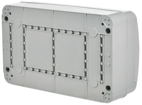 Корпус КМПн-18 TEKFOR IP65 сер. непрозр. дверь пластик. IEK TF5-KP73-N-18-65-K03-K03