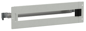 Панель ЛМА поворотная 500 (1х18) H=150 с DIN-рейкой TITAN IEK TI-00D-PMR-050