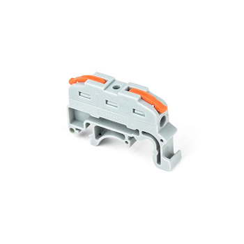 Клемма монтажная СМК PTC-1P 4211 DIN 450В 32А 0.08-2.5(4.0)кв.мм JazzWay 5073883